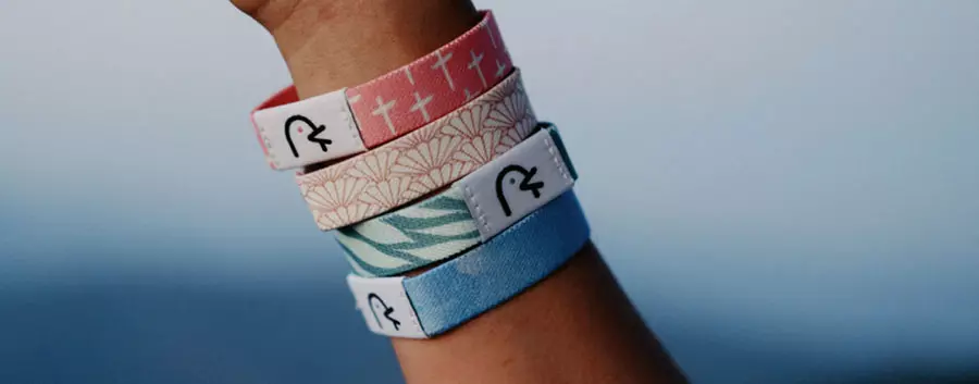 NFC, fashion and religious faith 3-in-1 NFC elastic wristband