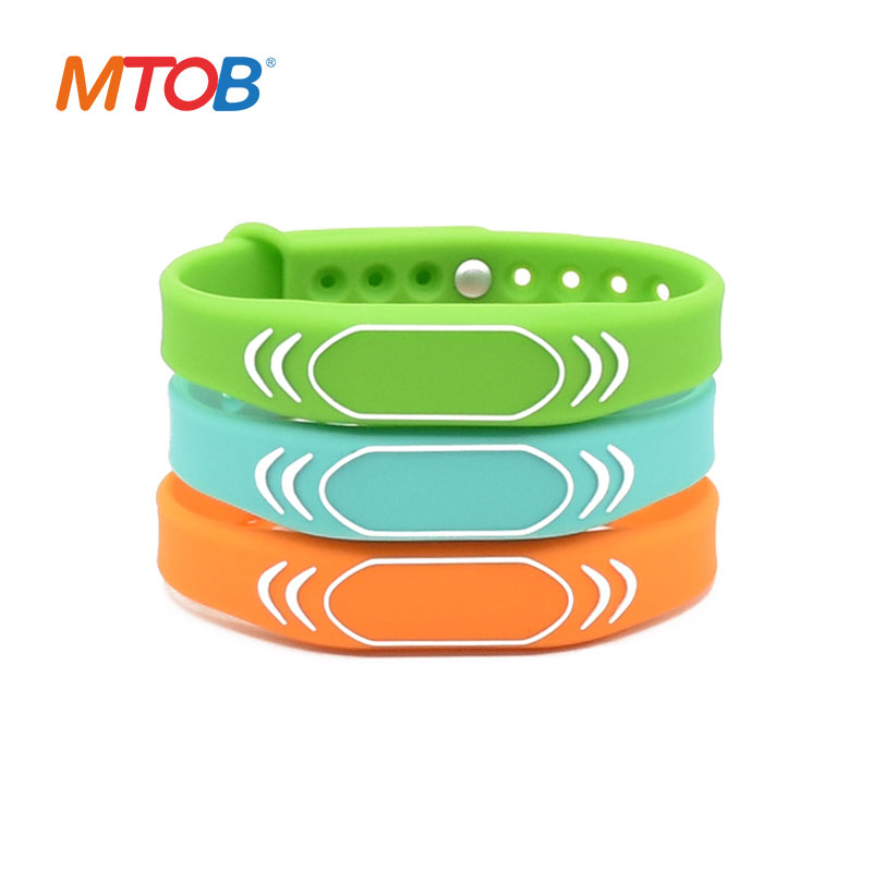 Colorful MyTopBand RFID Silicone Bracelets MTB-SW003