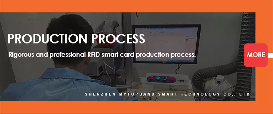Production Process of RFID NFC Smart Card