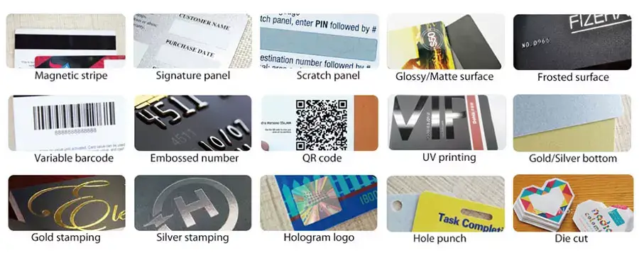 RFID Card NFC Card Smart Card Craft Options