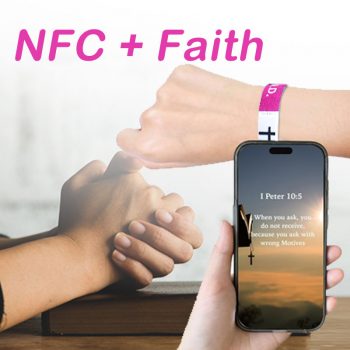 How NFC Daily Bible Verse Bracelet (NFC + Faith) Work